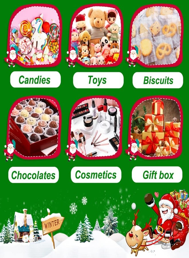 YQL Buffalo Plaid Drawstring Bags, 9Pcs Soft Flannel Christmas Gift Bags Assorted Sizes Xmas Fabric Bags Reusable Gift Bags for Package Birthday Holiday Party(Red&Black) - Image 4